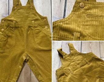 mustard dungarees womens