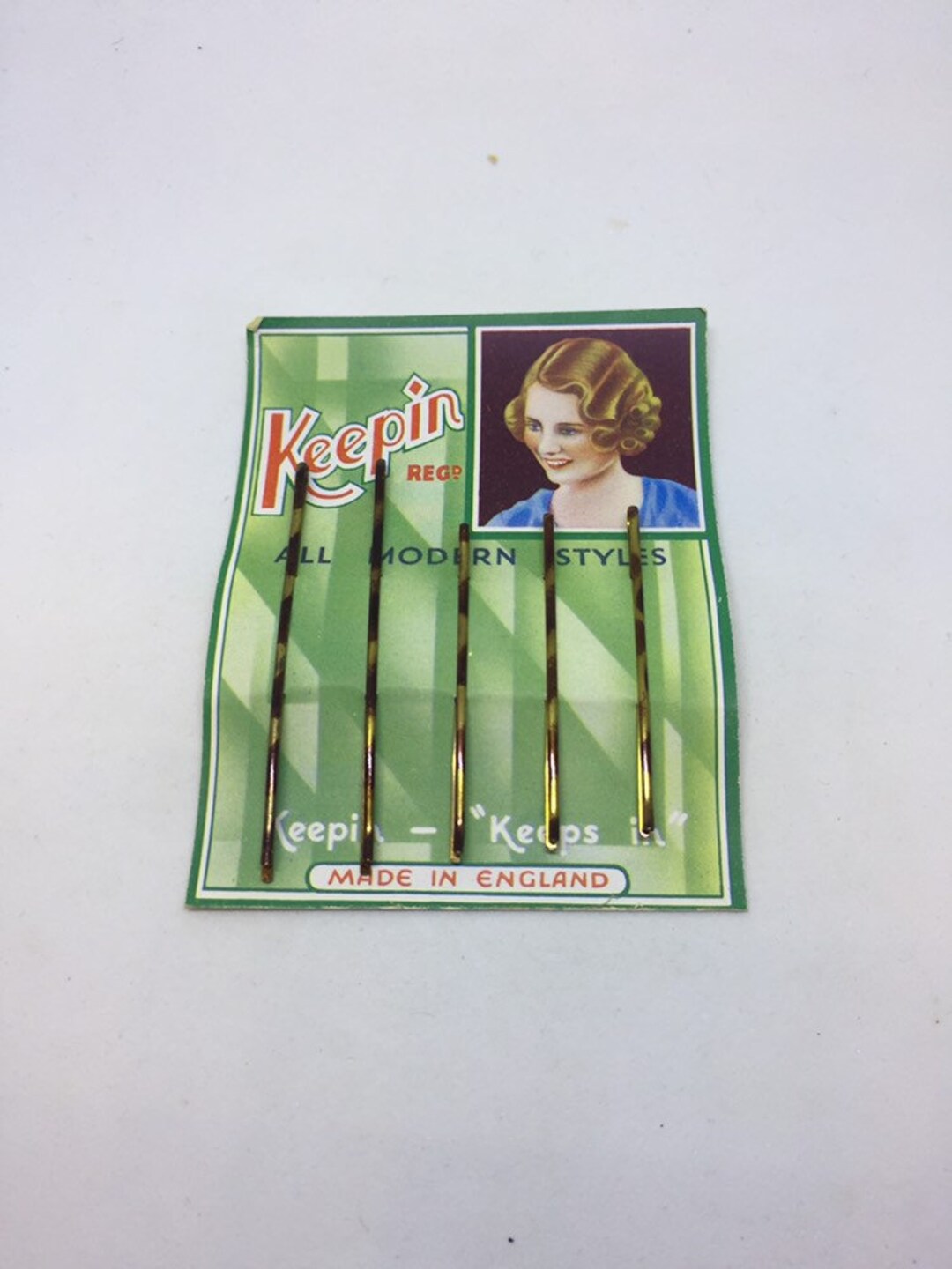 Vintage 1940s Tortoise Shell Bobby Pins Kirby Grips in Etsy UK