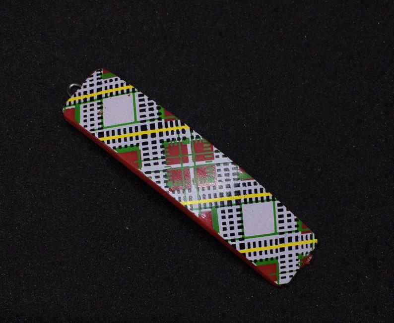 Vintage Colourful Patterned Hair Clips Slides Barrettes