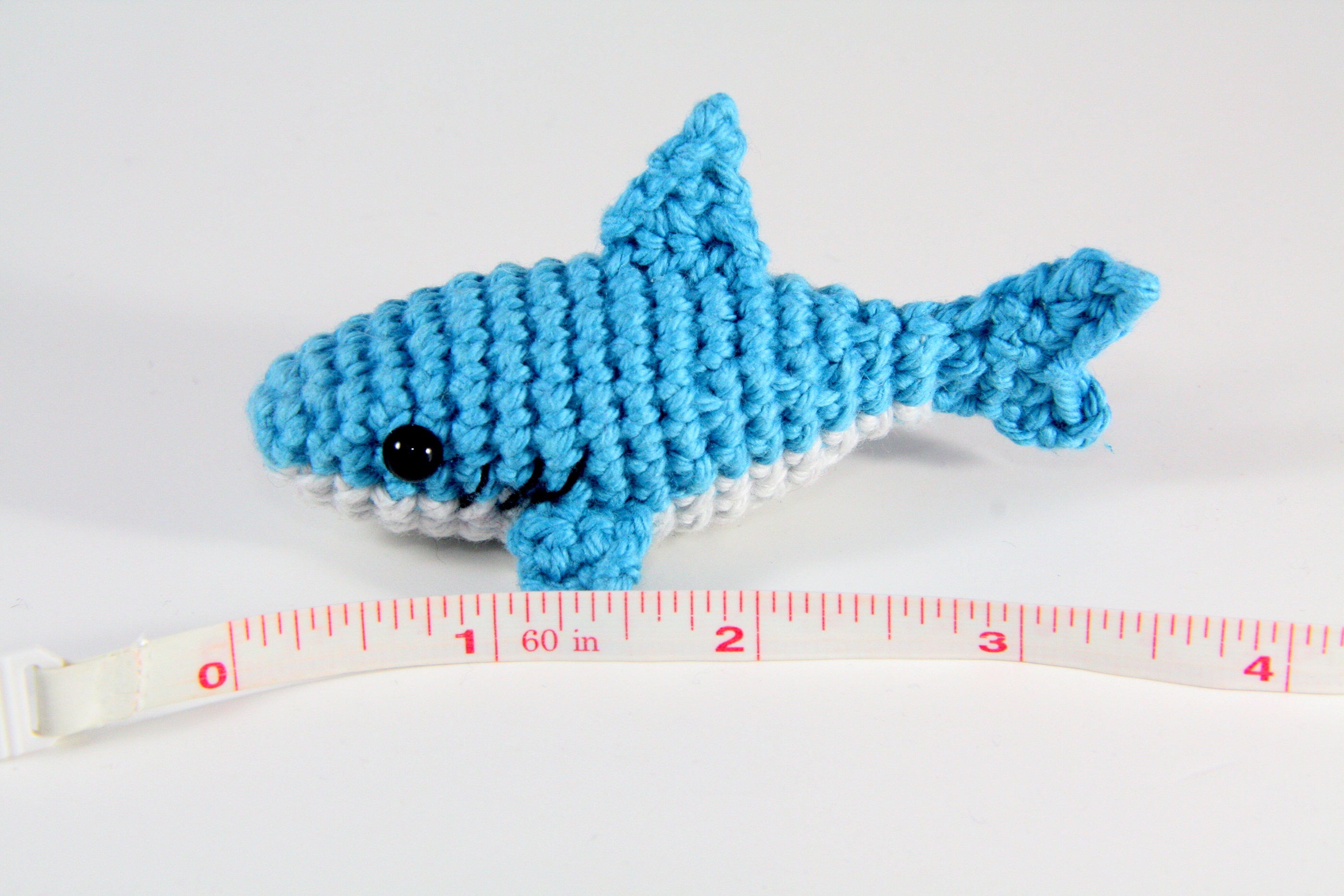 New Shark Amigurumi Plush/keychain optional MADE TO ORDER Etsy