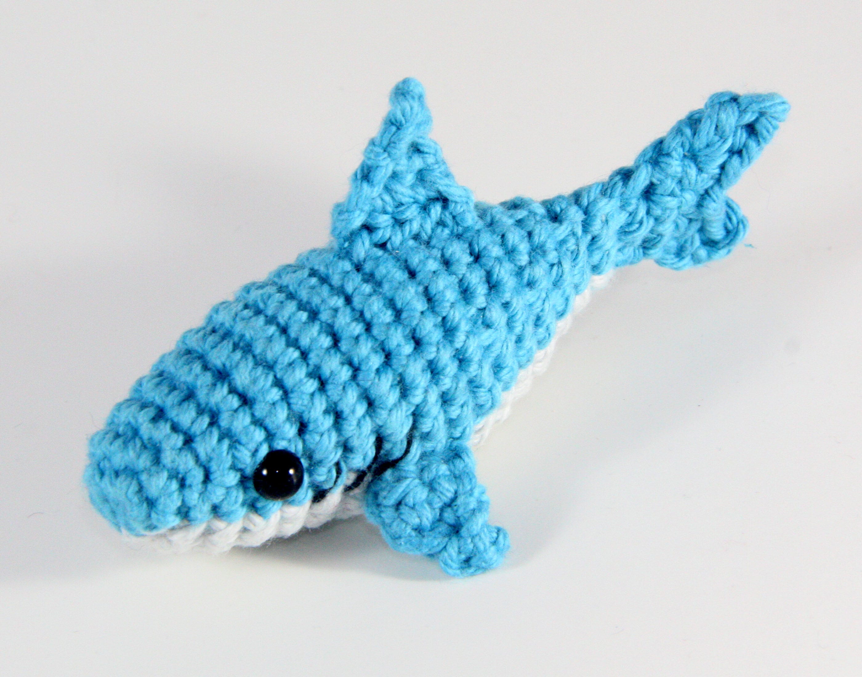 New Shark Amigurumi Plush/keychain optional MADE TO ORDER Etsy