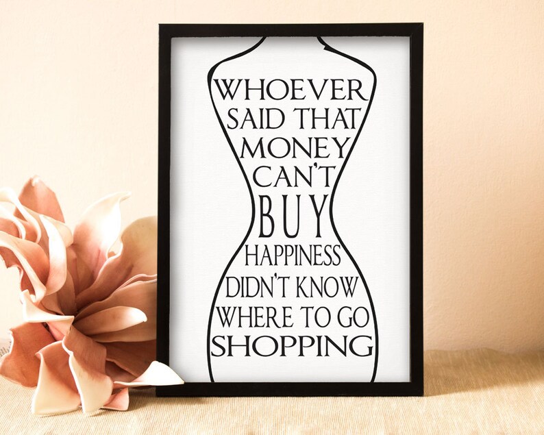 Printable quote fashion quotes fashion print mannequin Etsy