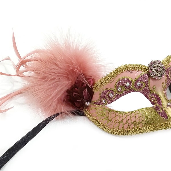Gold Masquerade Mask - Etsy