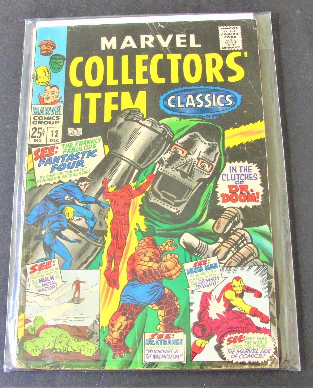 Marvel Collectors' Item Classics #12- Very Good: 4.0-iron Man/hulk
