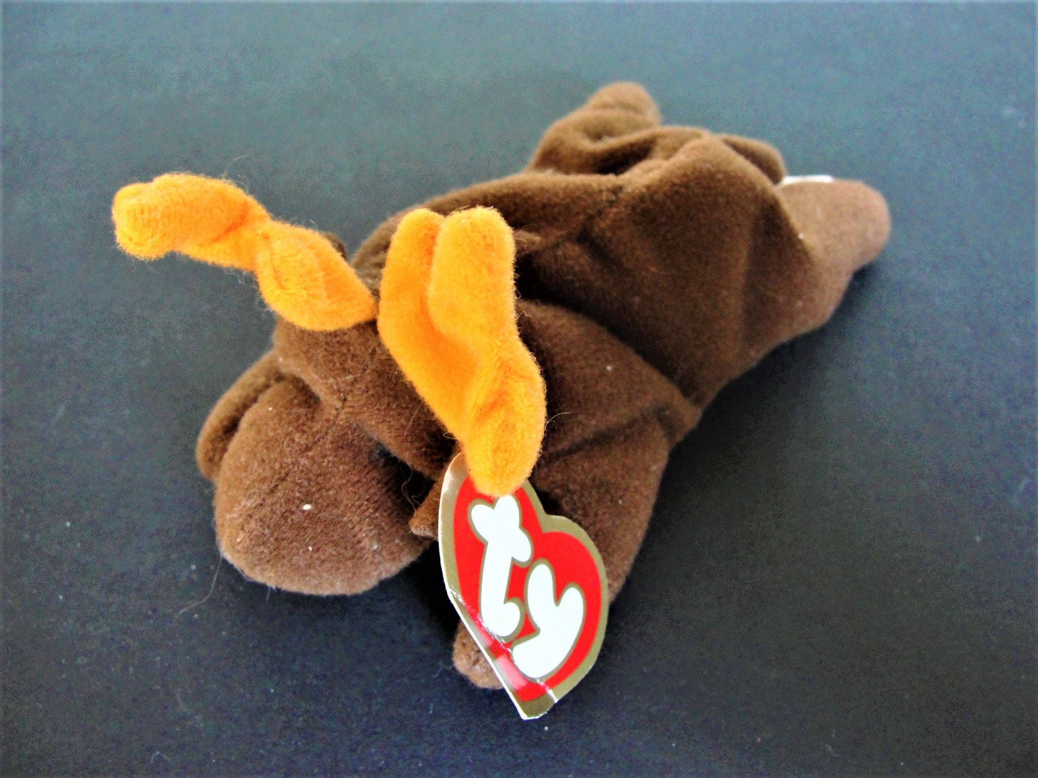 Vintage Ty Teenie Beanie Babies Plush Set, 1996 Chops Lamb, Snort