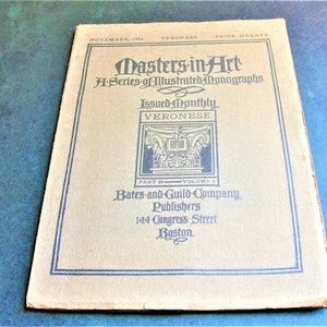 Masters in Art, Veronese, Part 59, November 1904, Volume 5 Booklet.