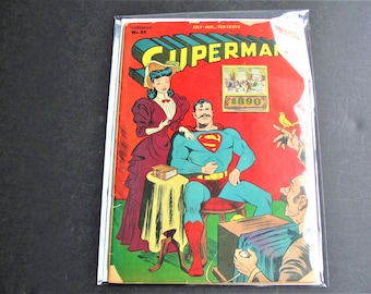 Superman (1st Series) #35 (Fair 1.0) Golden Age DC 1945! Four Stories! Comic Book. RARE!