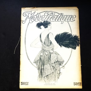 La Mode Pratique – 14 August,1920, No.33 French Fashion Magazine.