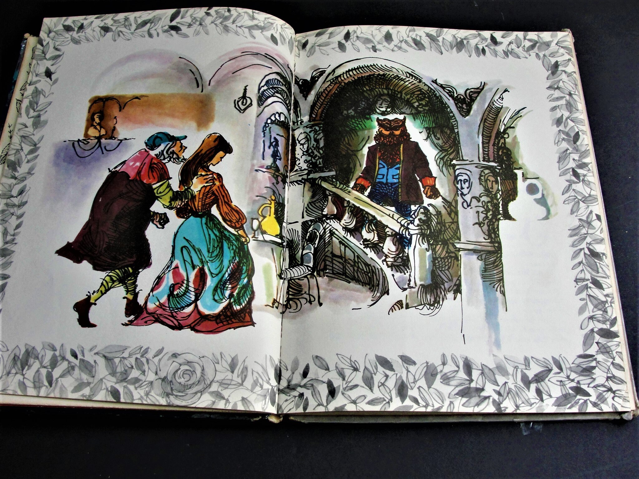 Shirley Temples Fairyland 1958 Book Sleeping Beauty, Beauty and the