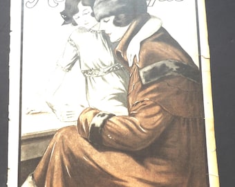 La Mode Pratique – 5 October ,1918, No.40 French Fashion Magazine.