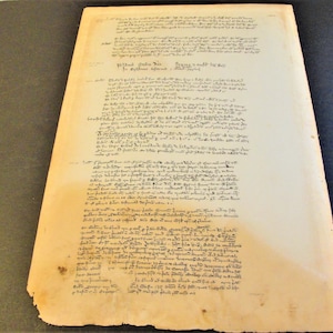 England (A.D.1200’s early to middle) Historical Document- Medieval Latin, Henry III King of England-1800’s early- Reproduction Paper/Print.
