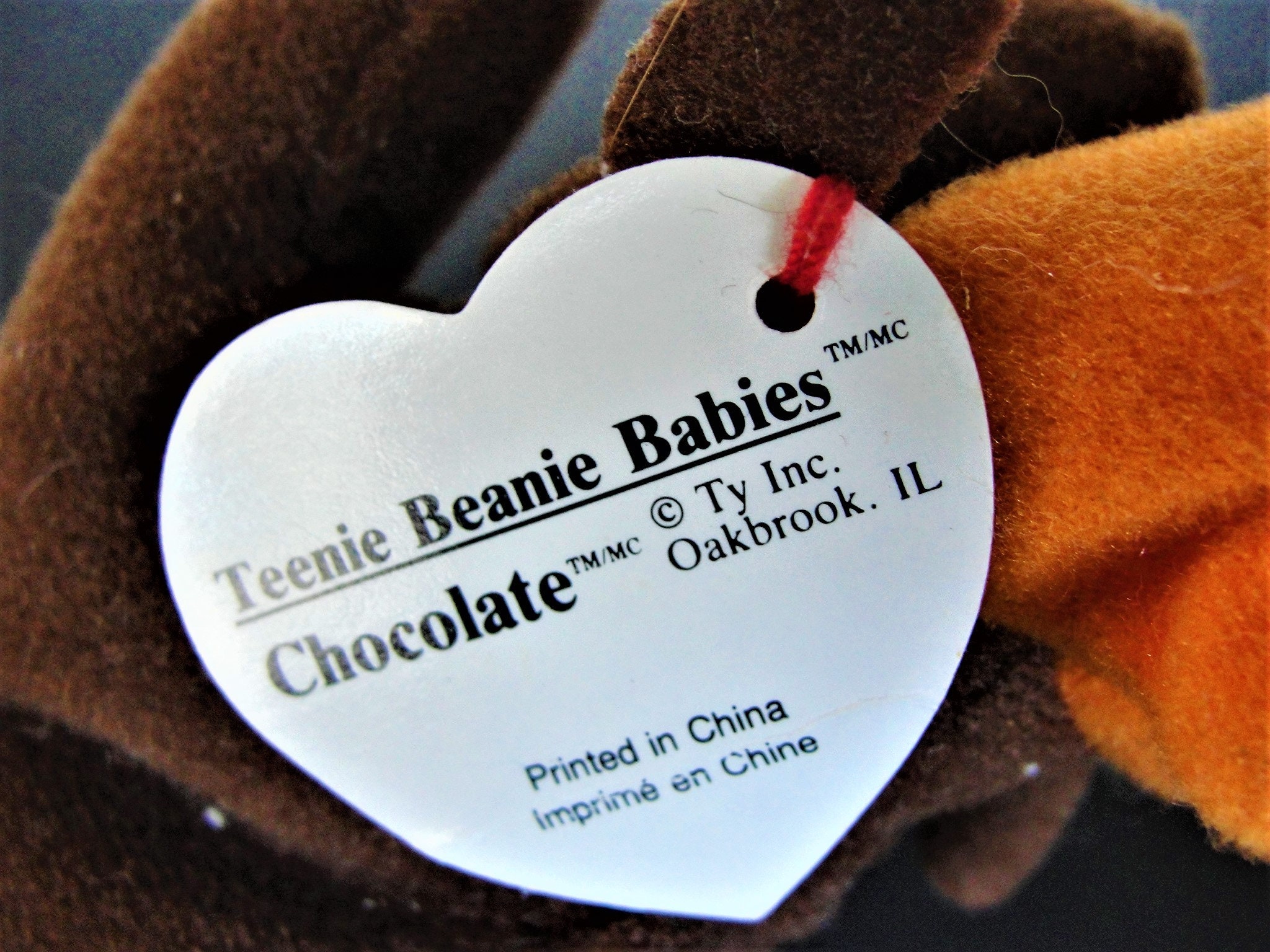 Vintage Ty Teenie Beanie Babies Plush Set, 1996 Chops Lamb, Snort