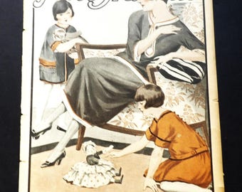 La Mode Pratique – 7 December ,1918, No.49 French Fashion Magazine.