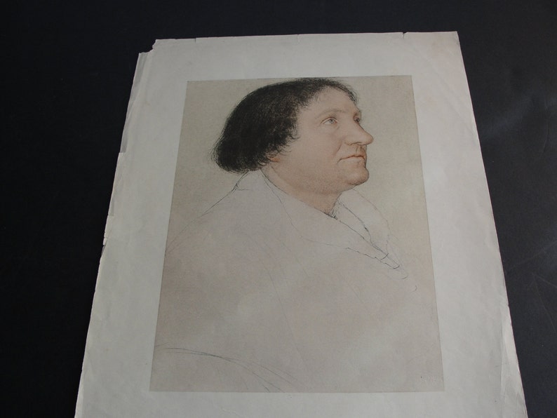 Portrait of Jacob Meyer After Painting by Hans Holbein the Etsy