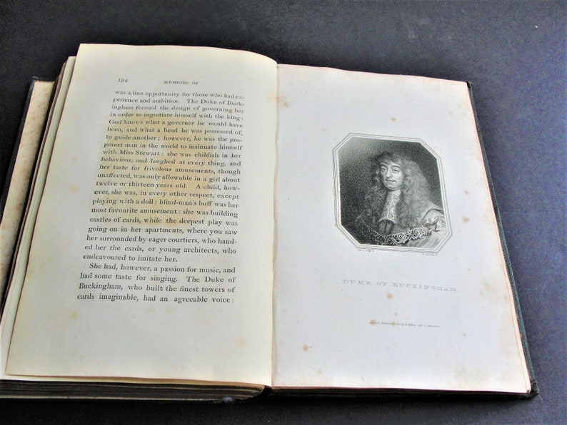 Memoirs of Count Gramont France Charles II Portraits by Anthony ...