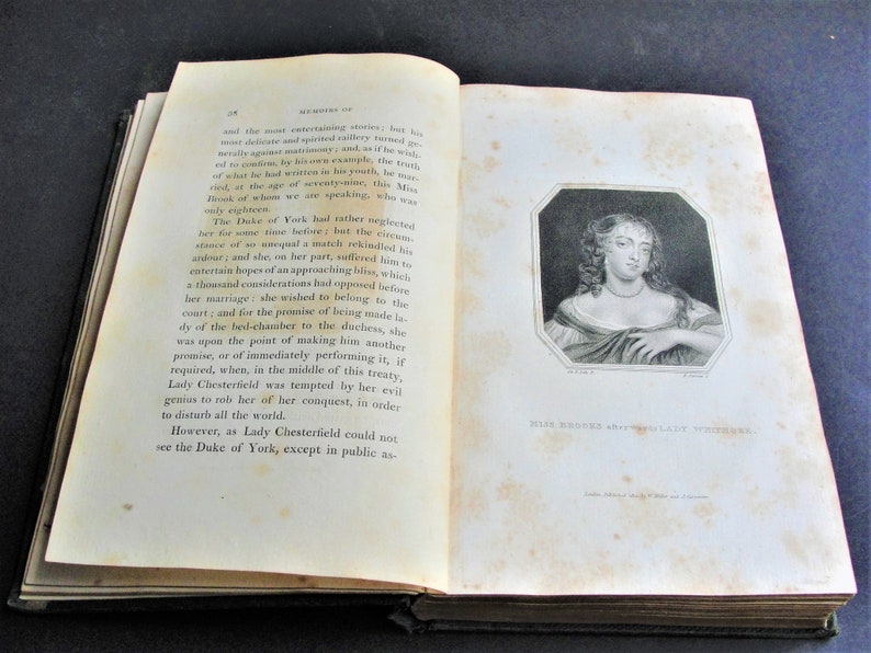 Memoirs of Count Gramont France Charles II Portraits by Anthony ...