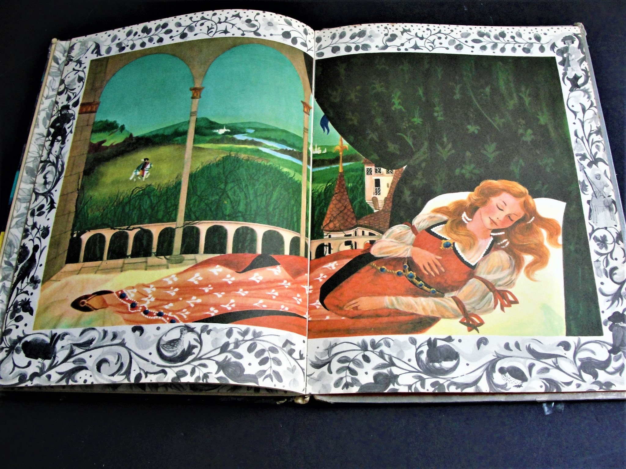 Shirley Temples Fairyland 1958 Book Sleeping Beauty, Beauty and the