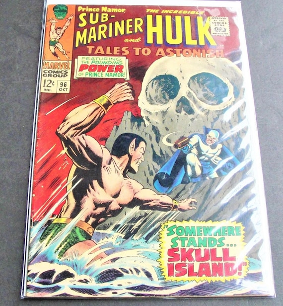 Tales to Astonish #96: Hulk & Sub-Mariner, 1967 Silver Age Comic Book