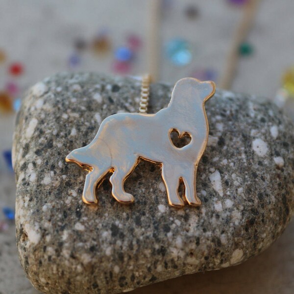 Retriever Necklace Etsy