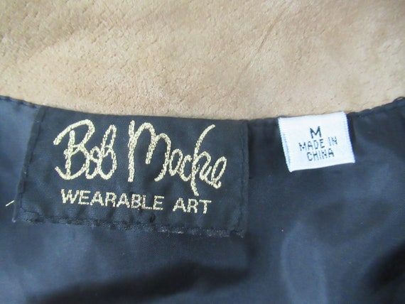 Vintage Bob Wearable Art Mackie Sweater Jacket To… - image 7