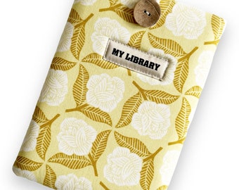Pochette blanche papier Kindle, pochette rembourrée, housse de liseuse, cadeau livresque