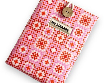 Etui Kindle Paperwhite : housse de liseuse rembourrée en coton avec bouton