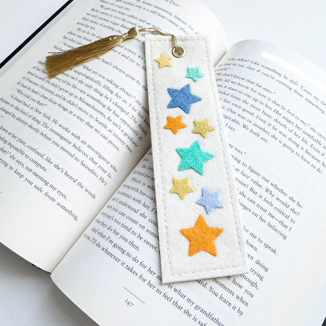 Star Bookmark Tutorial Star Bookmark, New Design, Book Gift - Etsy