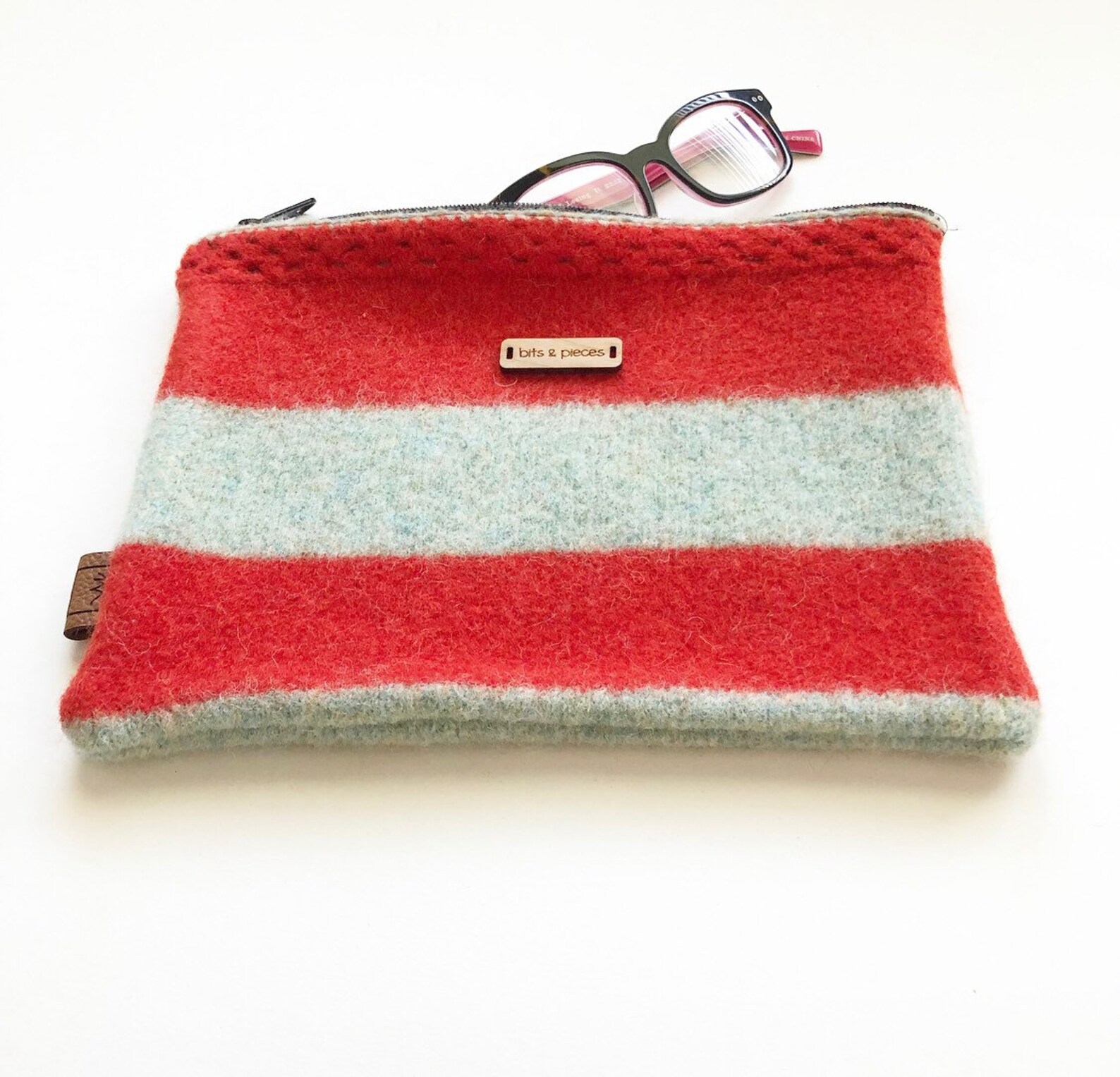 Pouchà en feutre PouchMD Poche tricotée Poche Etsy