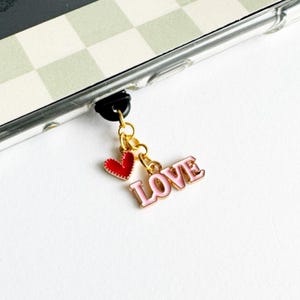 Kindle Charm, Dust Plug, USB Type C, Phone Charm