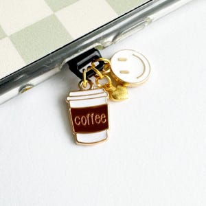 Kindle Charm, Dust Plug, USB Type C, Phone Charm