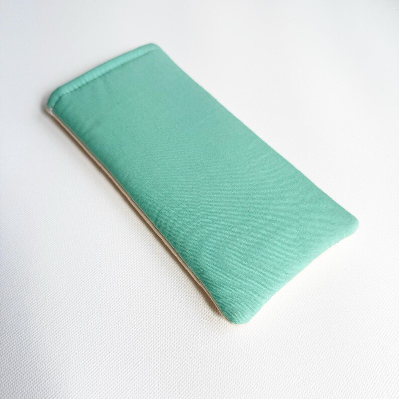 Handmade Padded Glasses Case, Cotton Print, Soft Protective Case image 4
