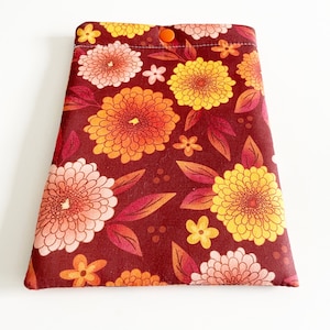 Fall Collection E-Reader Sleeve * Kindle Paperwhite Sleeve * Kindle Cover * Book Cover * Bookish Gift