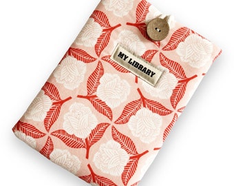 Housse Paperwhite pour Kindle : housse de liseuse fleurie rembourrée