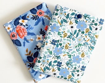 Floral Kindle Sleeve: Padded eReader Cover, Rifle Paper Co. Cotton