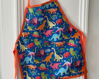 Roar Roar Dinosaur Children's Apron