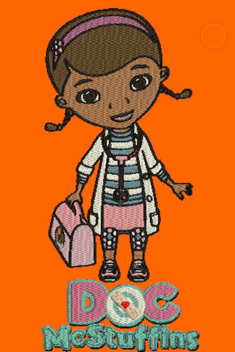 Doc mcstuffins embroidery designs with or without logo  etsy