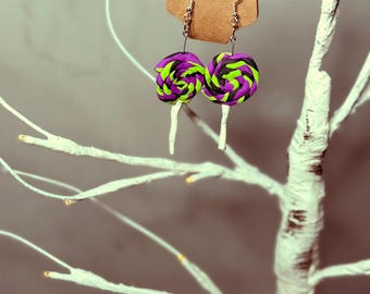 Halloween Lollipop Earrings