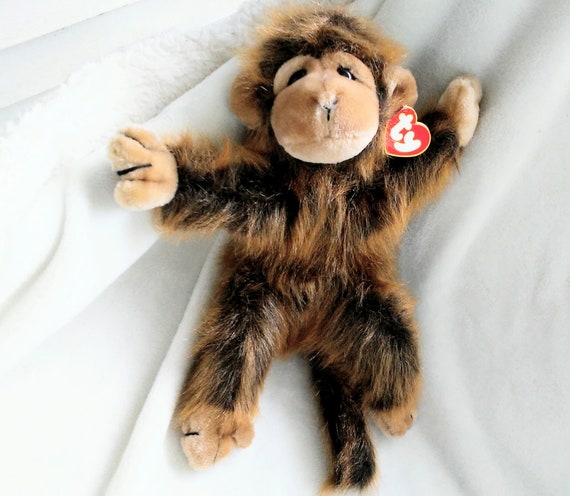 ty beanie buddies monkey