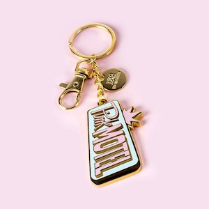 Pink Motel Room Keychain & Purse Charm