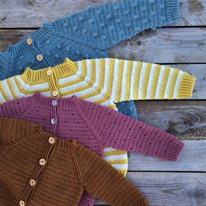 CROCHET PATTERN: EenyMeenyCardigan