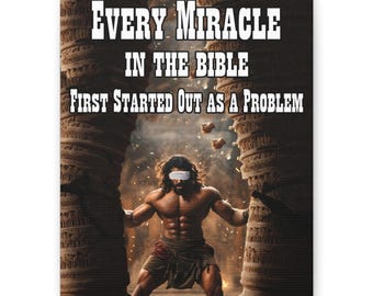 Biblical Samson Strength Art Canvas | Matte Stretched Wall Decor