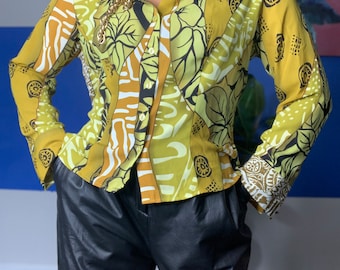 Vintage Tropical Blouse