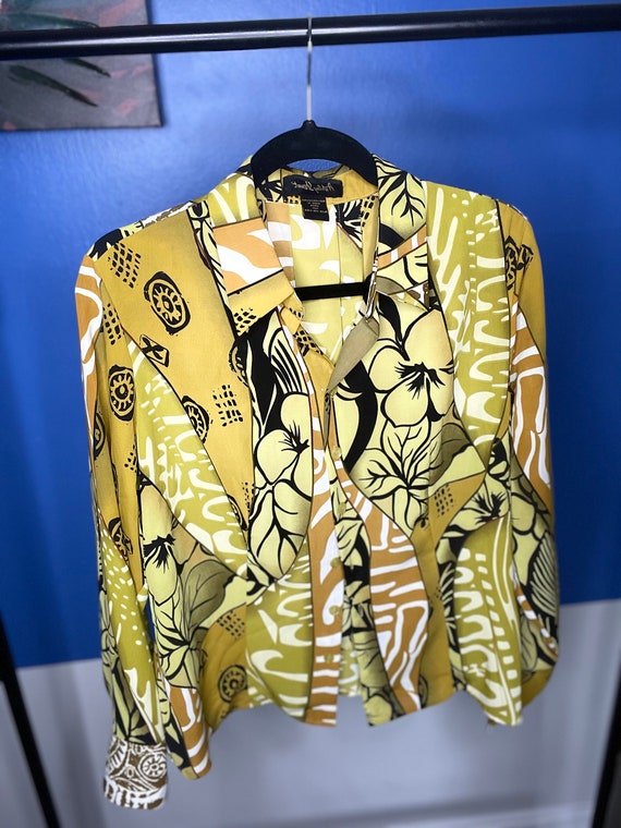 Vintage Tropical Blouse - image 5