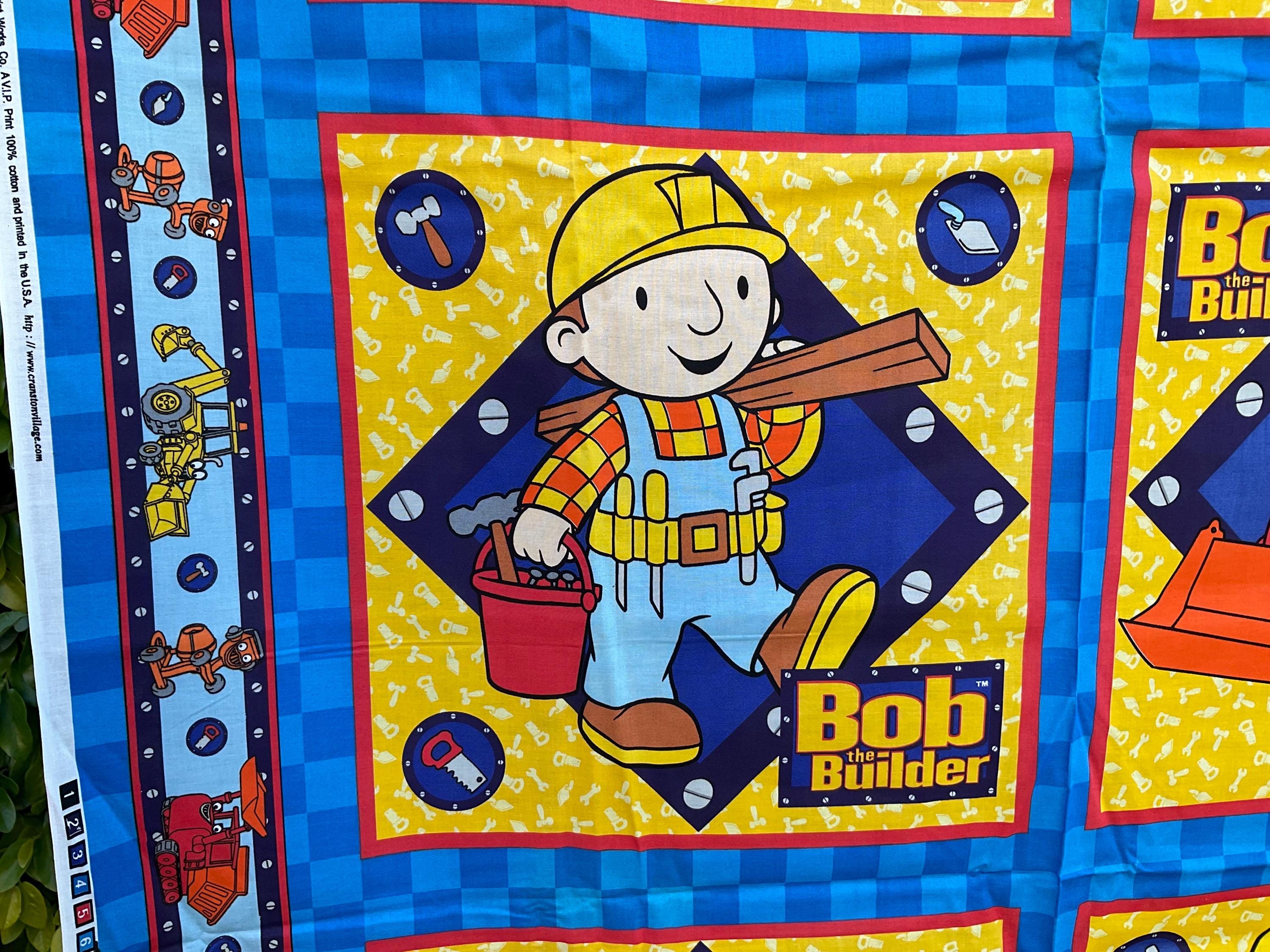 Bob the Builder and Friends Cotton Fabric 45