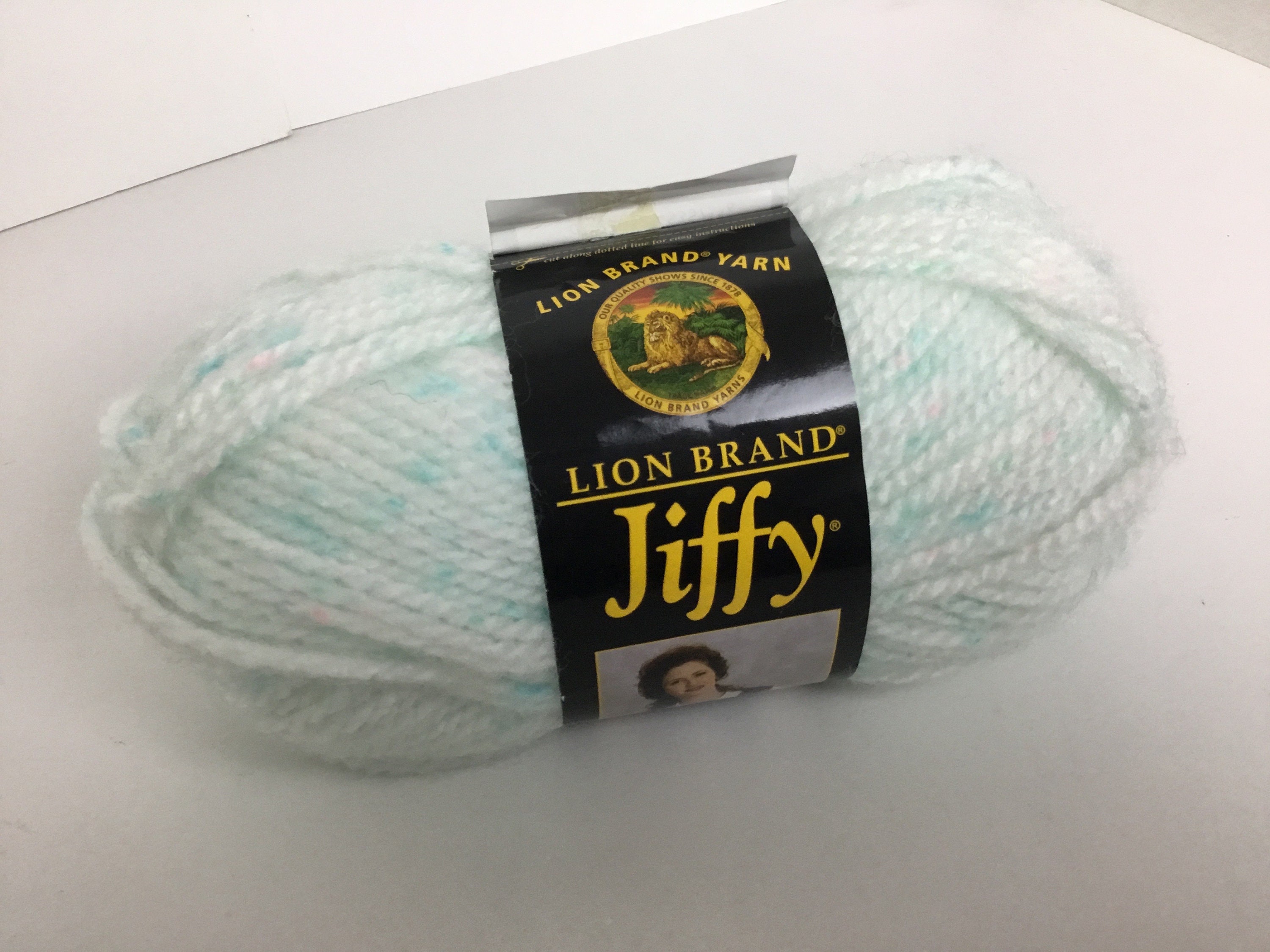 Lion Brand Jiffy Yarn Kitty Hawk Color #357 115 yards (103m) Acrylic Yarn