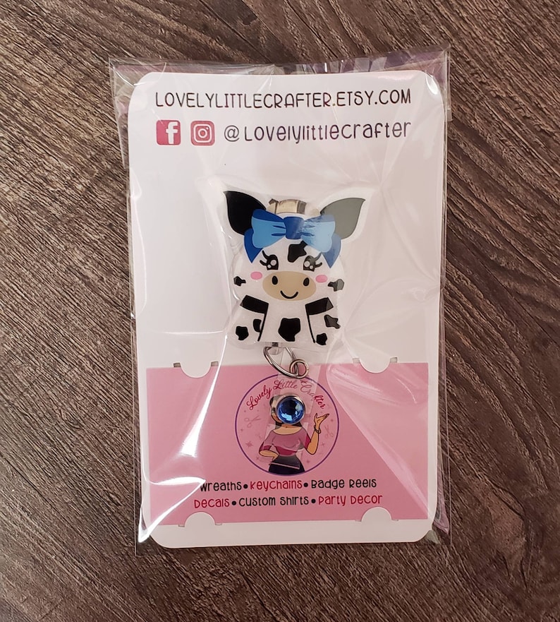 Download SVG Badge Reel Display Card Badge Reel Packaging Display | Etsy