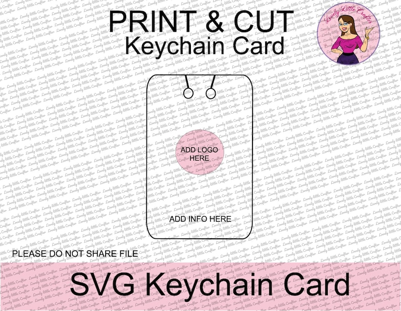 Download SVG Keychain Display Card Key chain Packaging Display card ...