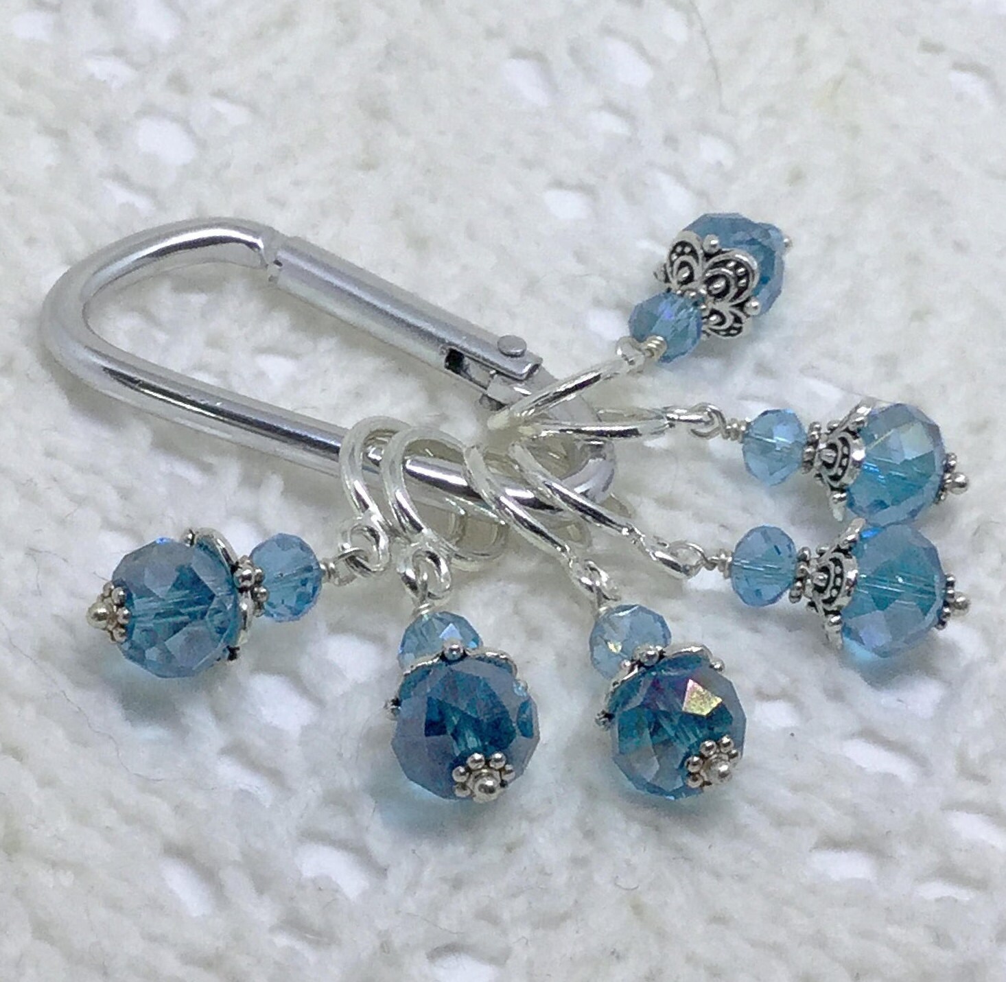 Stitch Markers for Knitting/vintage Jewelry Inspired Glass Etsy