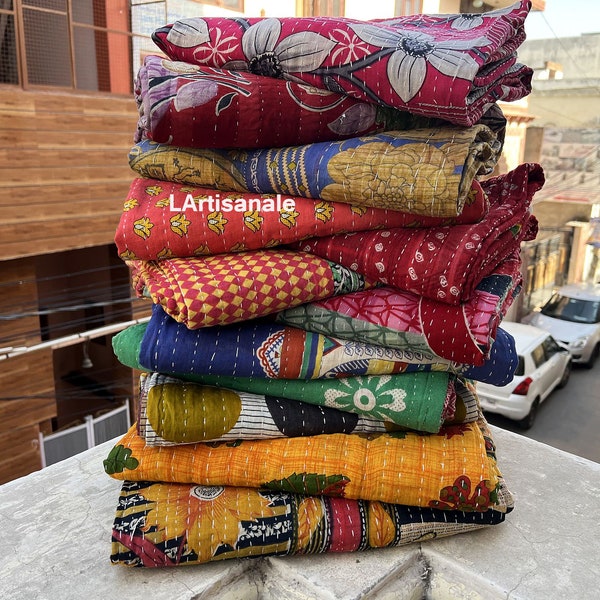 Kantha Fabric by the Yard Etsy