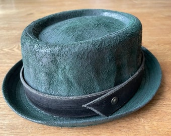 Pork Pie - Trilby Hat green - Size L